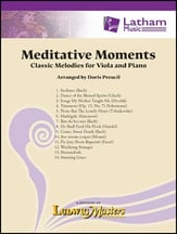 Meditative Moments Viola and Piano cover